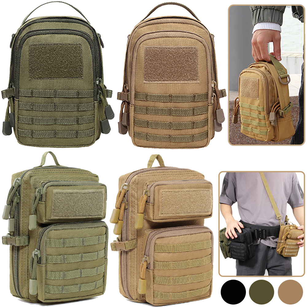 Edc Carry Box - Tactical Molle Utility Pouch Outdoor Hiking