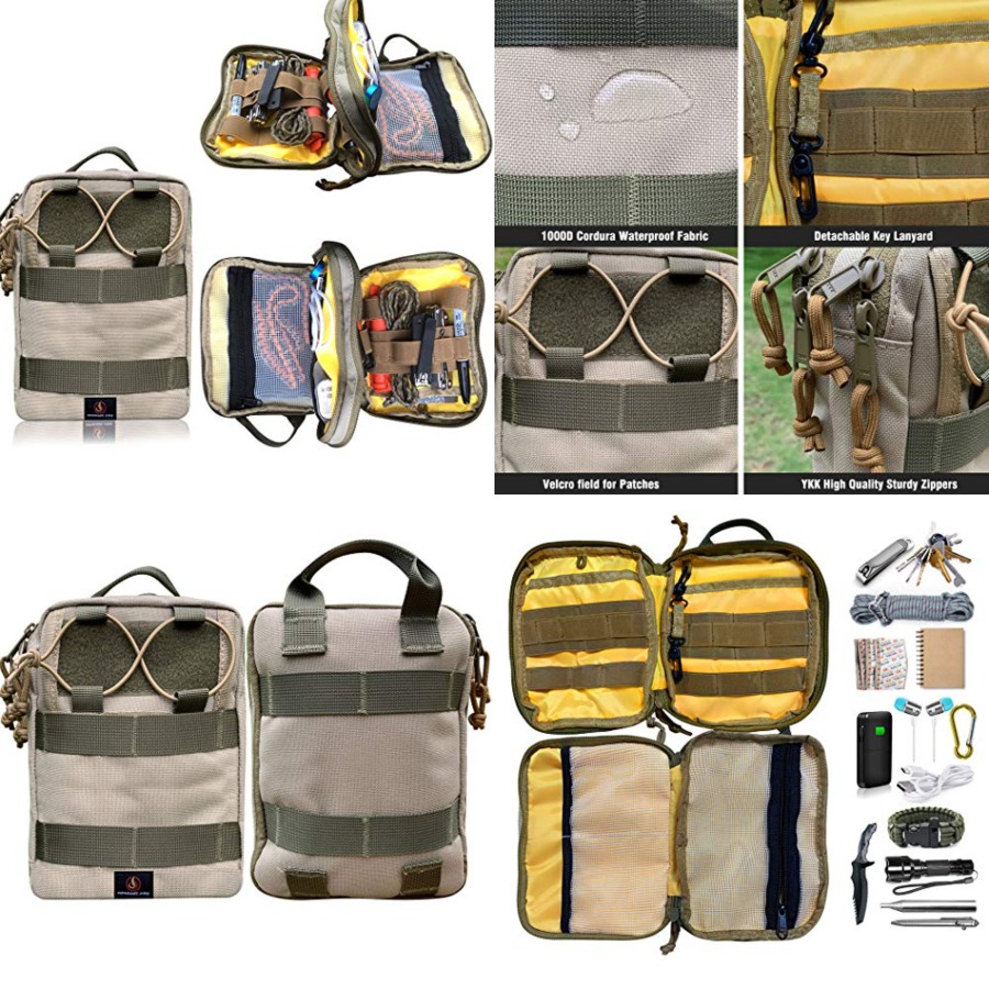 Edc Carry Flashlight - Ember Pro MOLLE EDC Utility Organizer