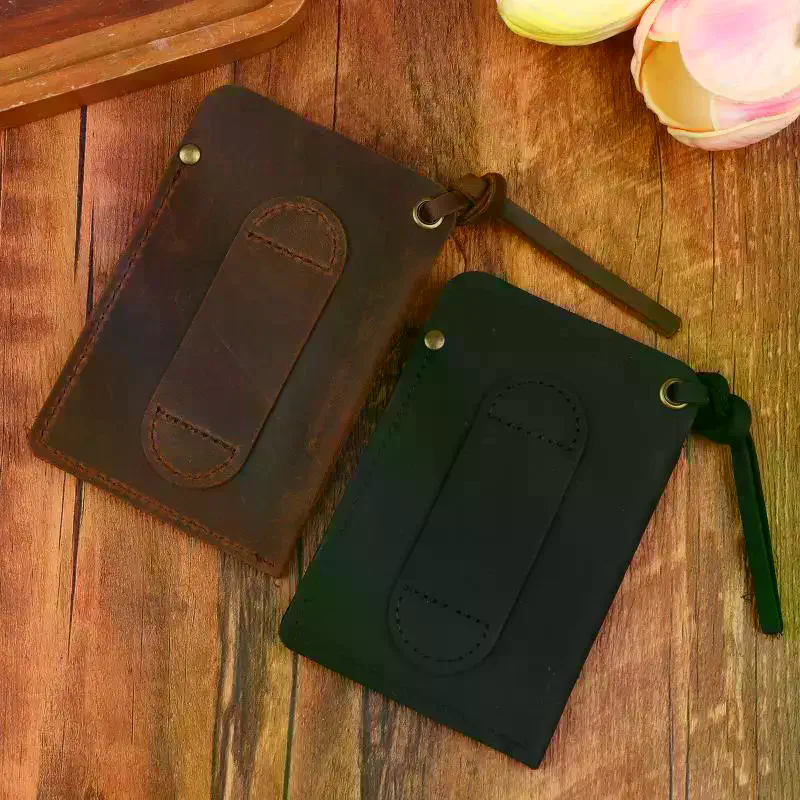 Edc Carry Clip - Handmade Genuine Leather EDC Tool Multifunctional