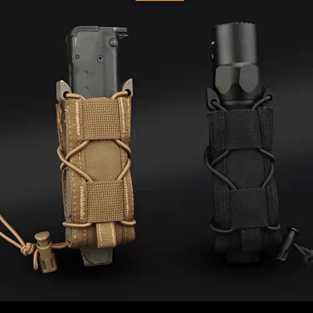 9MM Pistol Single Magazine Pou – Edc Carry Flashlight recenzja i cena
