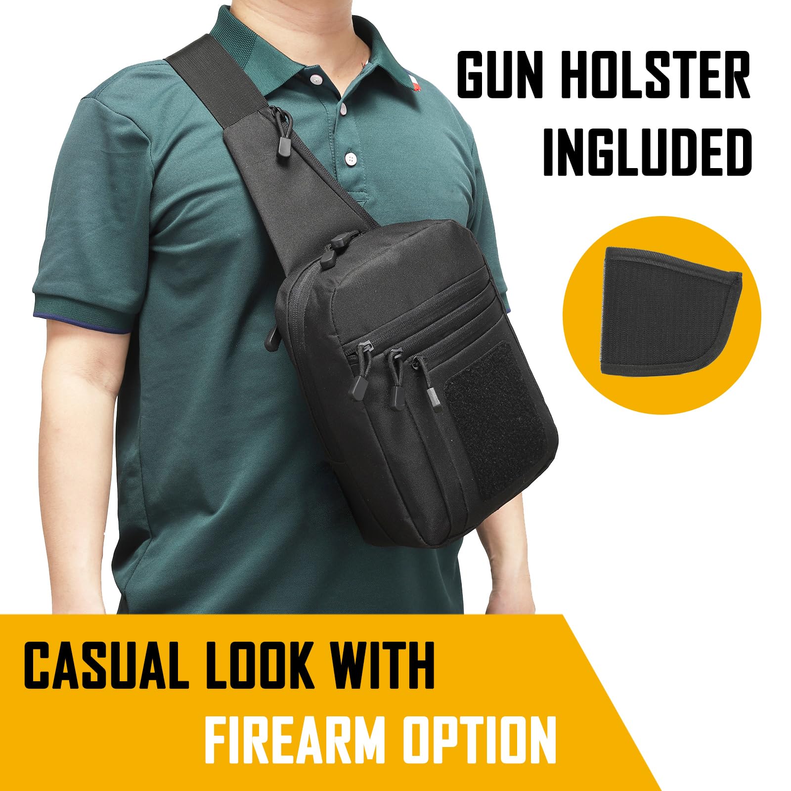 Concealed Carry Crossbody Bag  – Edc Carry Handgun recenzja i cena