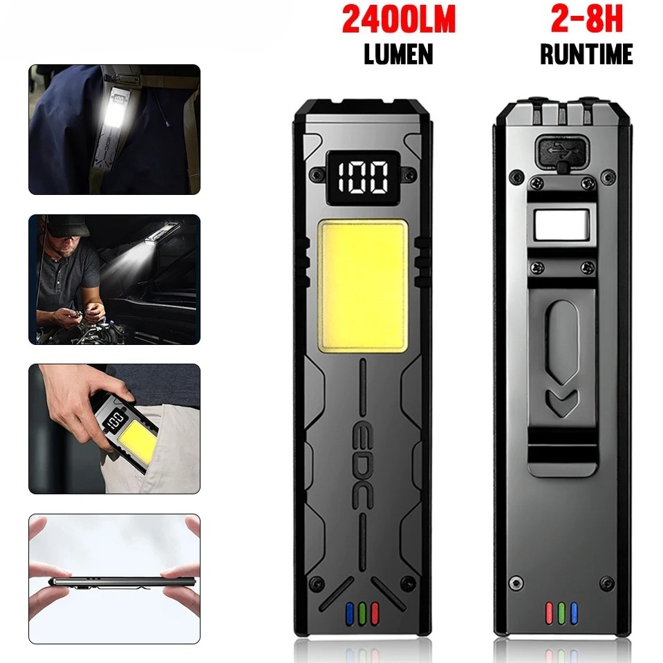 Multifunctional EDC LED Flashl – Edc Carry Clip recenzja i cena