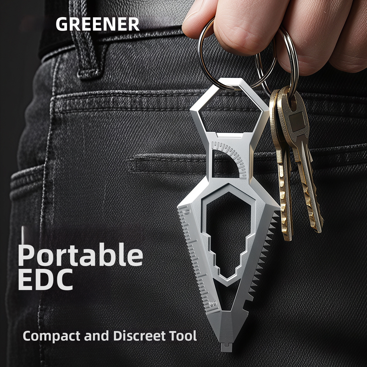 GREENER EDC Keychain Multi Too – Appendix Carry Edc recenzja i cena