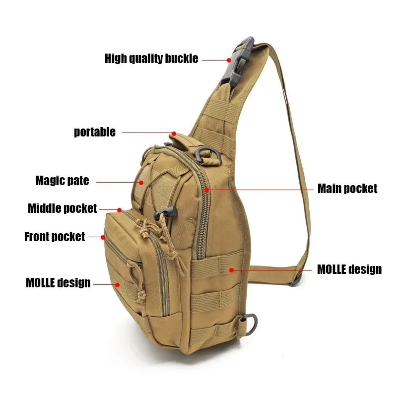 Military Tactical Sling Backpa – Edc Concealed Carry Backpack recenzja i cena