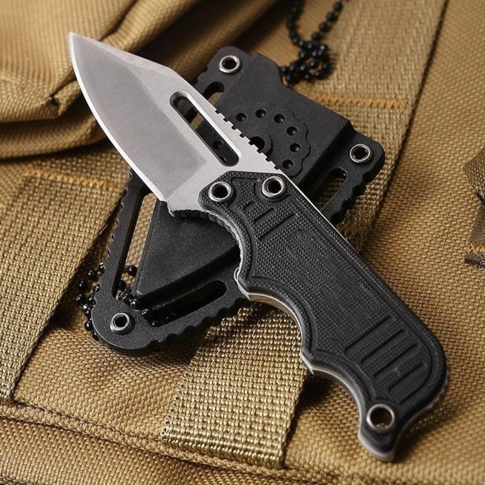 Portable Neck Knife with Kydex – Edc Concealed Carry Knife recenzja i cena