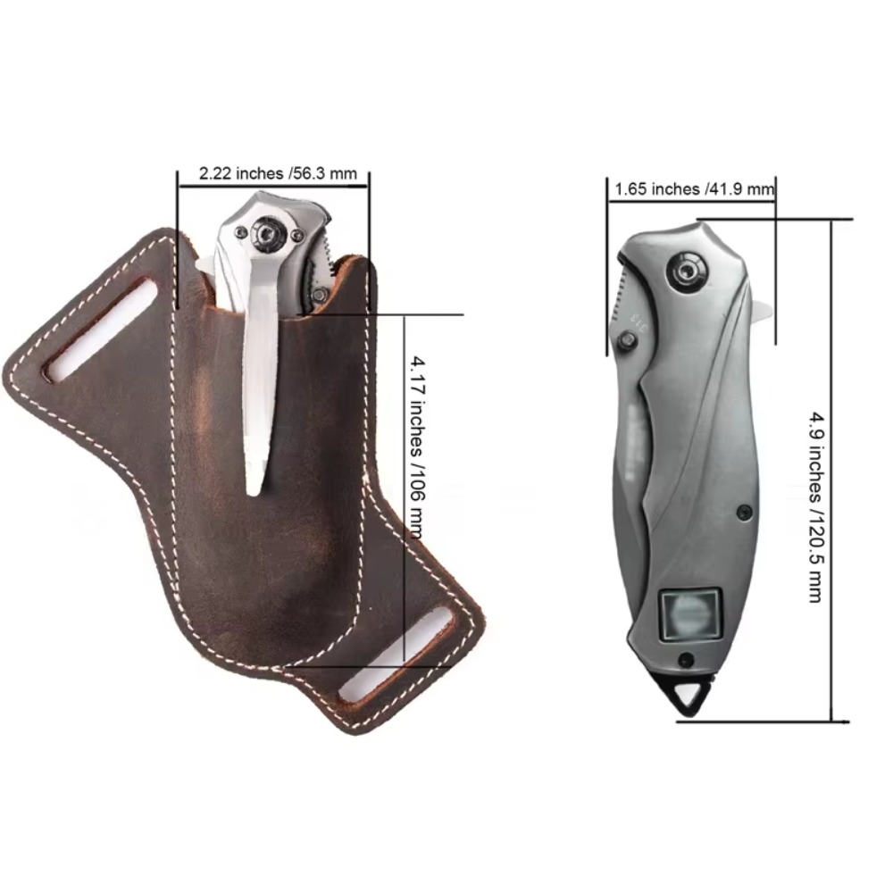 Premium Rugged Leather Knife S – Edc Carry Clip recenzja i cena