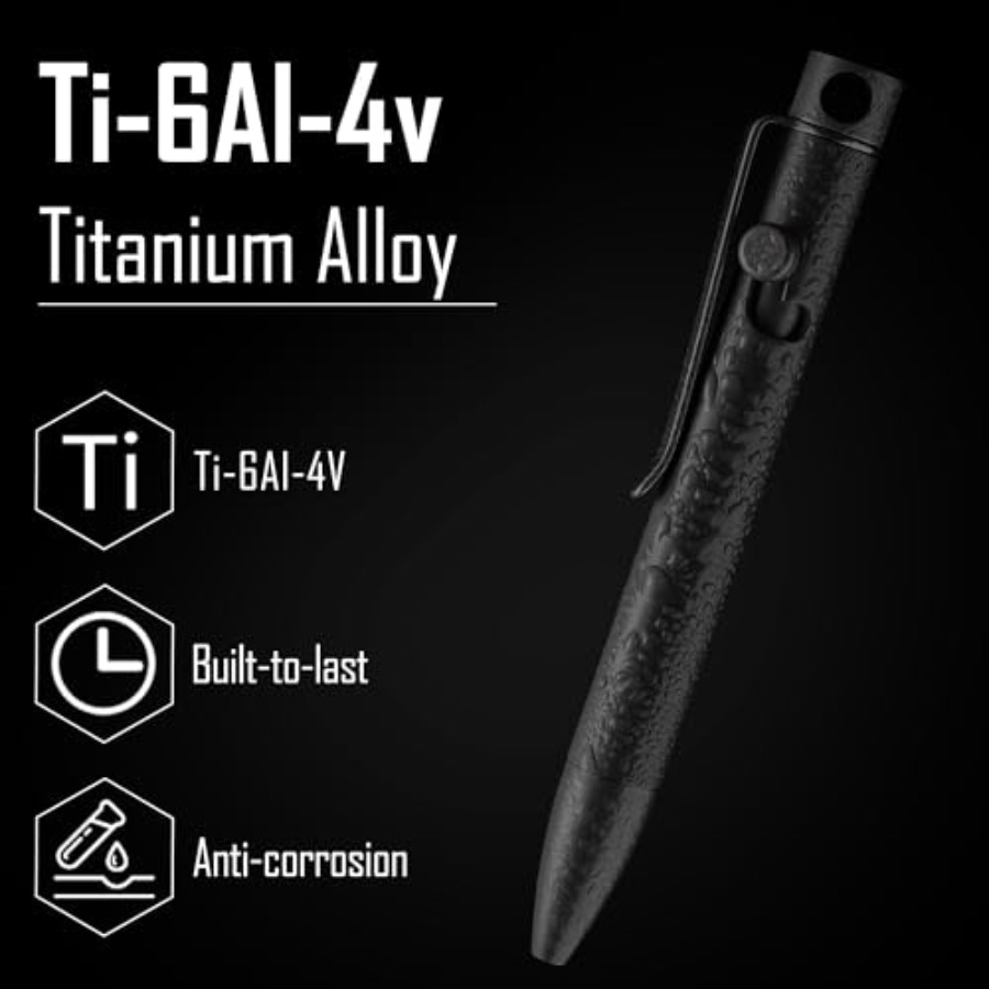 Bolt Action EDC Pen with Clip  – Edc Carry Clip recenzja i cena