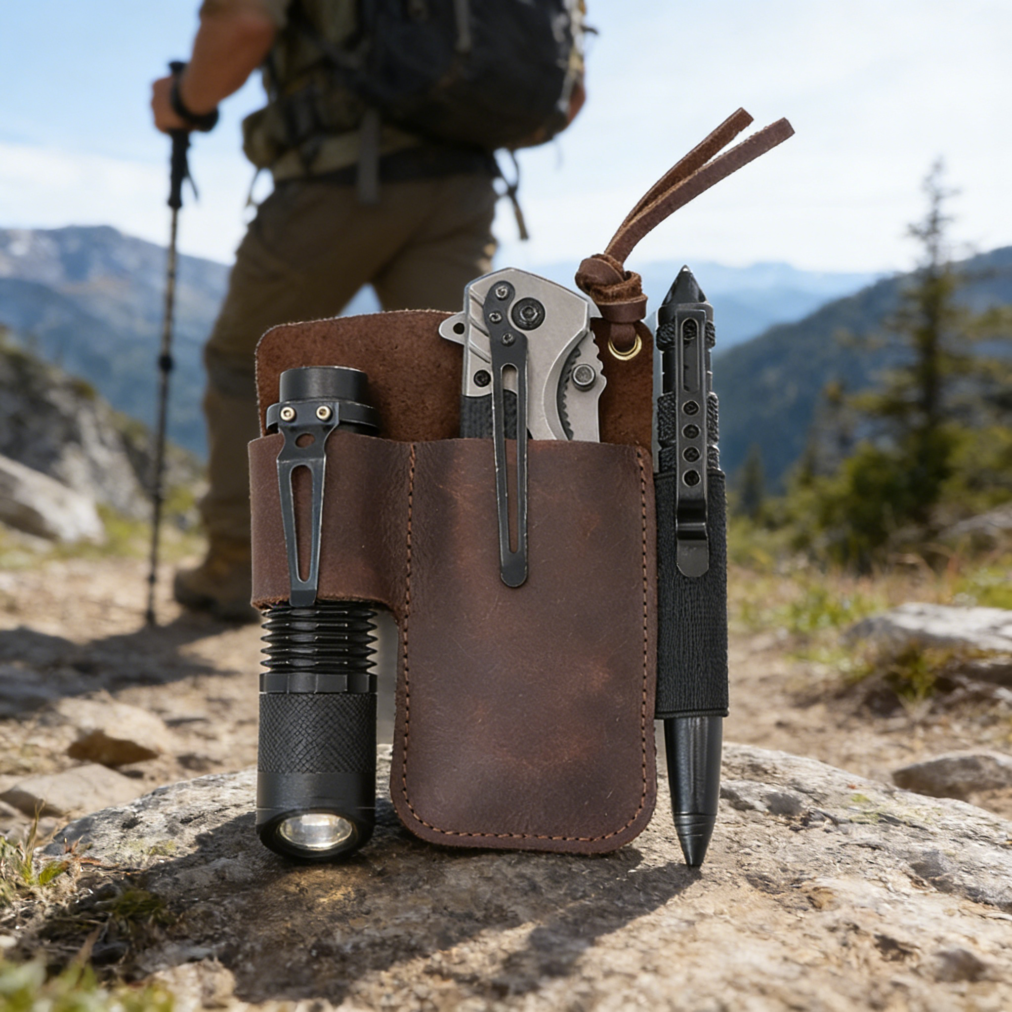 EDC Leather Flashlight Tool Ho – Edc Carry Box recenzja i cena