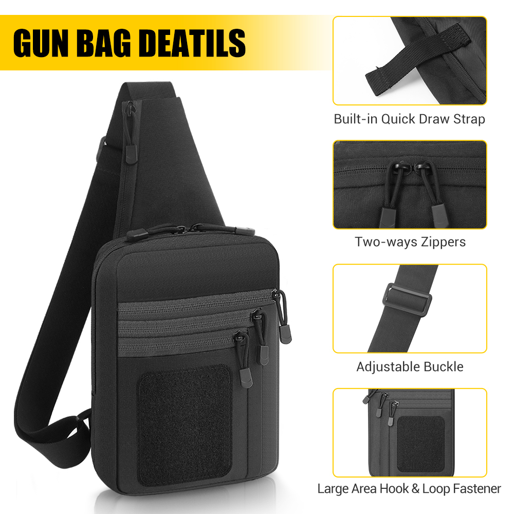 Tactical Pistol Gun Bag Concea – Edc Carry Handgun recenzja i cena