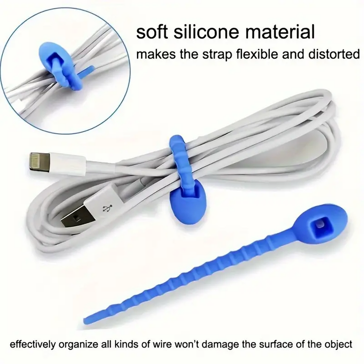 Silicone Reusable Cable Wire O – Gear Tie Reusable recenzja i cena