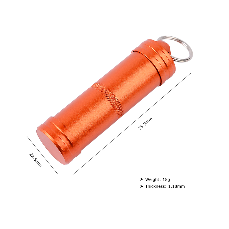 Waterproof Airtight Watertight – Pill Fob Capsule recenzja i cena