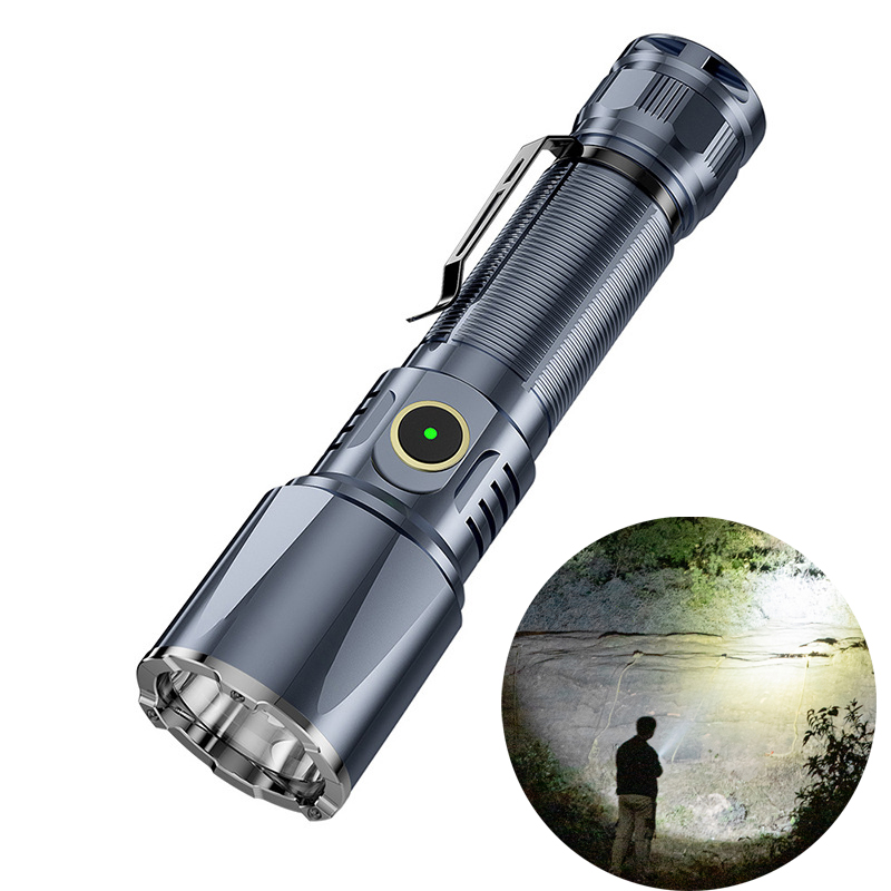 Type-C USB Rechargeable 21700  – Edc Carry Flashlight recenzja i cena