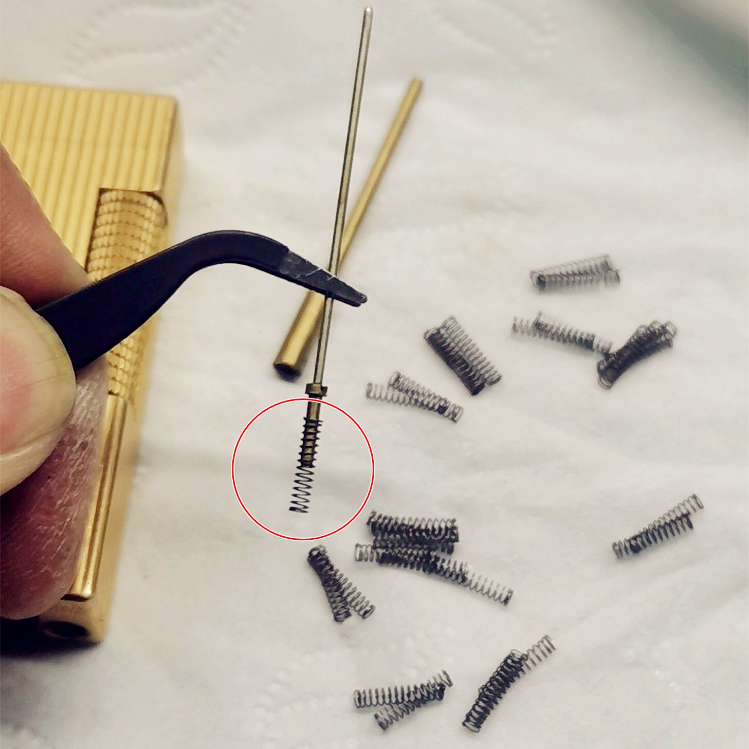 Metal Gas Nozzle Needle Spring – Lighter Insert Zippo recenzja i cena