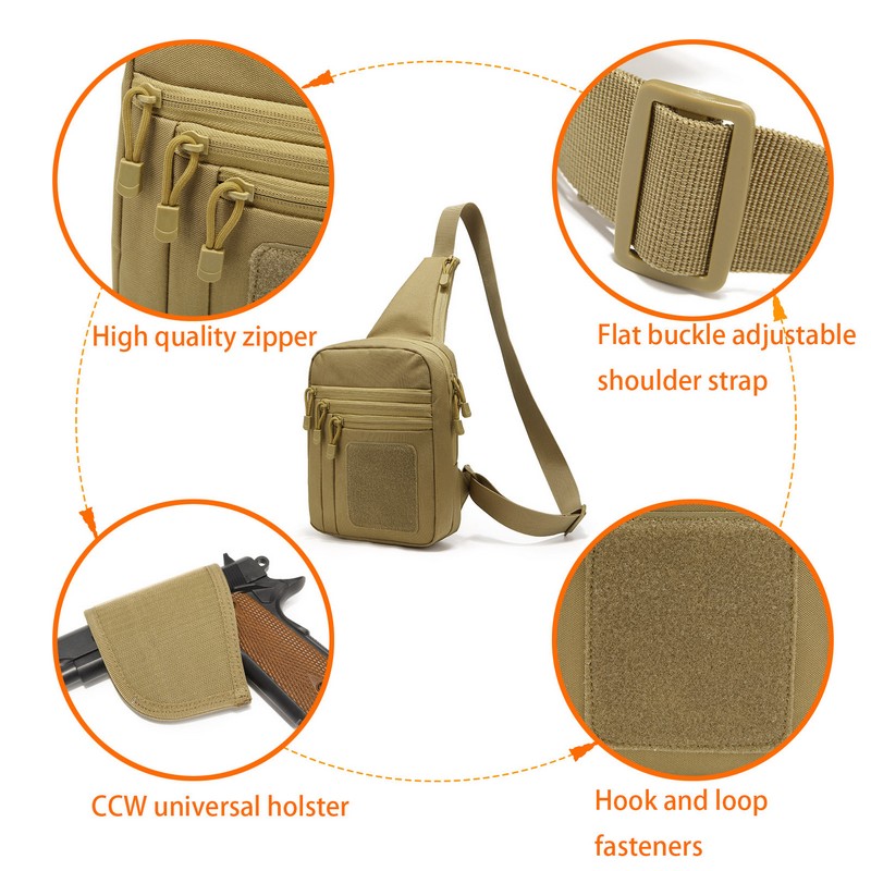 EDC 1000D Tactical Chest Bag P – Edc Concealed Carry Backpack recenzja i cena