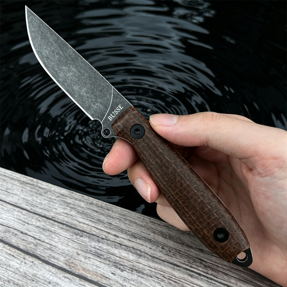 Micarta Grip Fixed Blade EDC K – Edc Concealed Carry Knife recenzja i cena