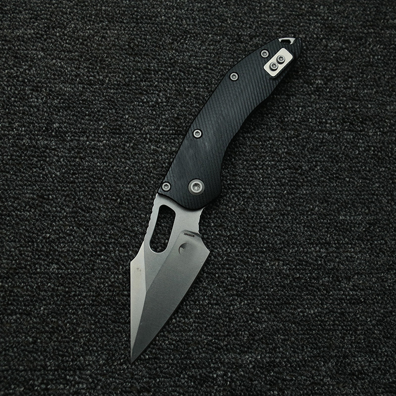 LEMIFSHE  Manual Stitch Textur – Edc Concealed Carry Knife recenzja i cena