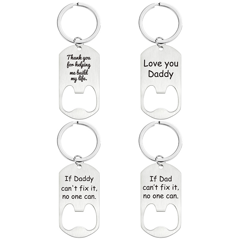 Personalized Keychain Laser En – Bottle Opener Keyring recenzja i cena