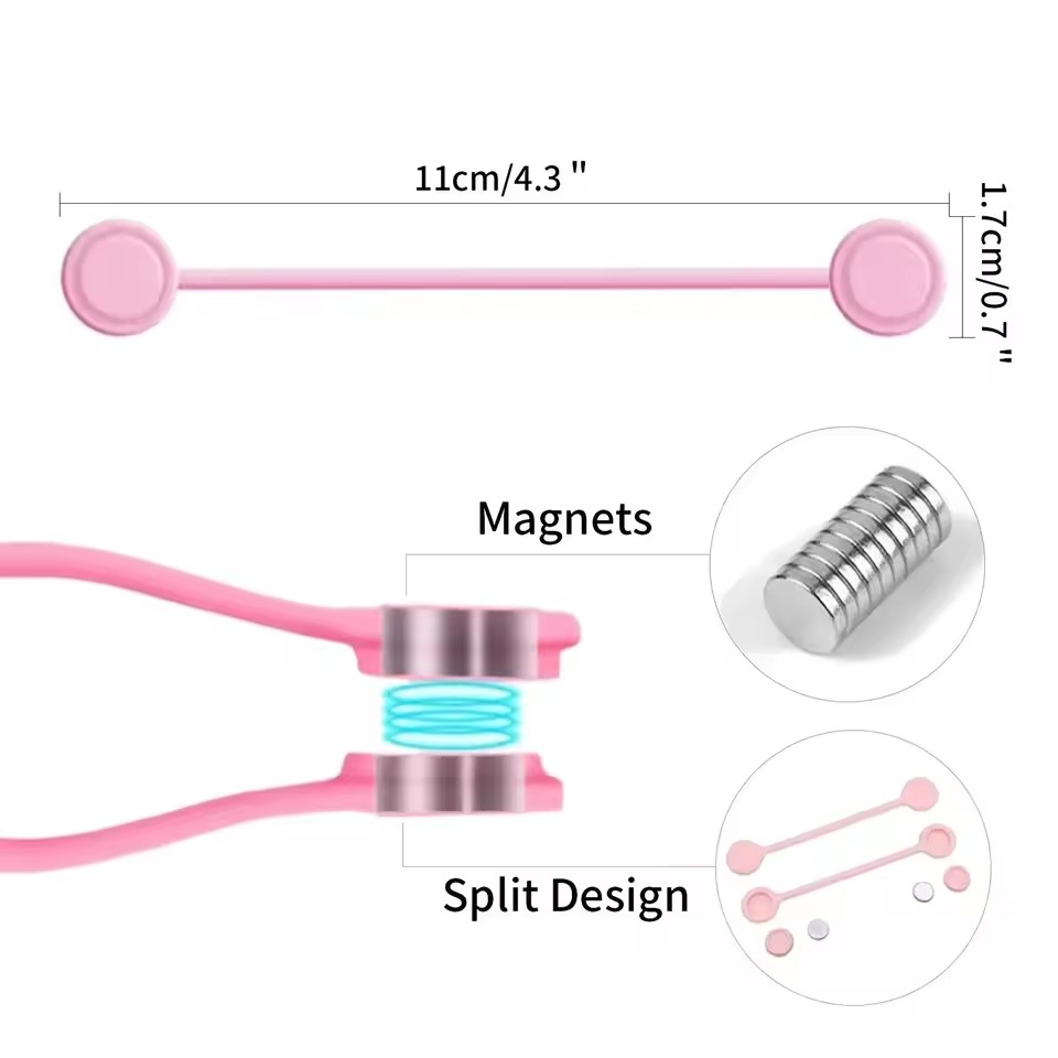 Silicone Magnetic Cable Ties S – Gear Tie Reusable recenzja i cena