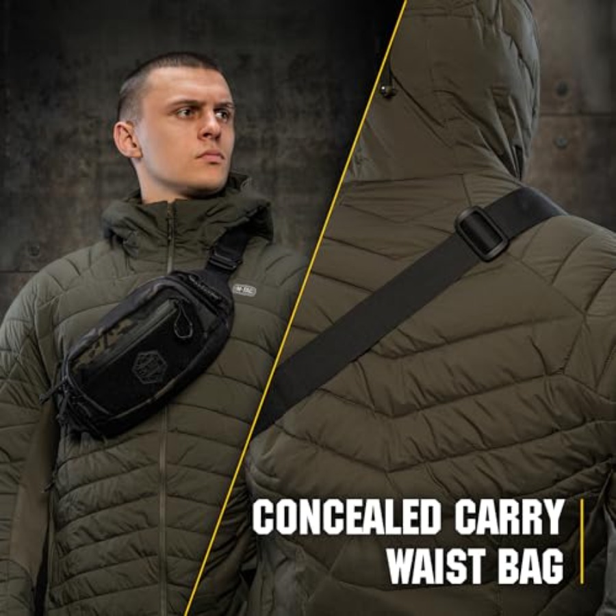 Tactical Mens Fanny Pack - Wai – Edc Concealed Carry Fanny Pack recenzja i cena