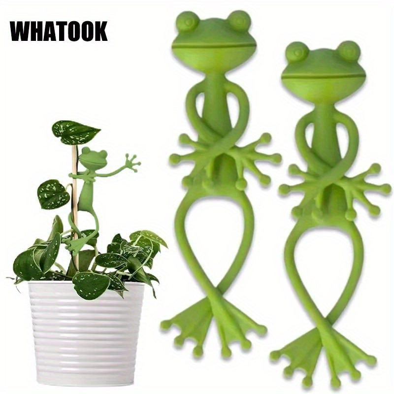 6pcs Frog Shaped Plant Tie Reu – Gear Tie Reusable recenzja i cena