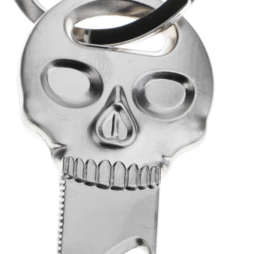 Metal Key Ring Punk Skull Keyc – Bottle Opener Keyring recenzja i cena