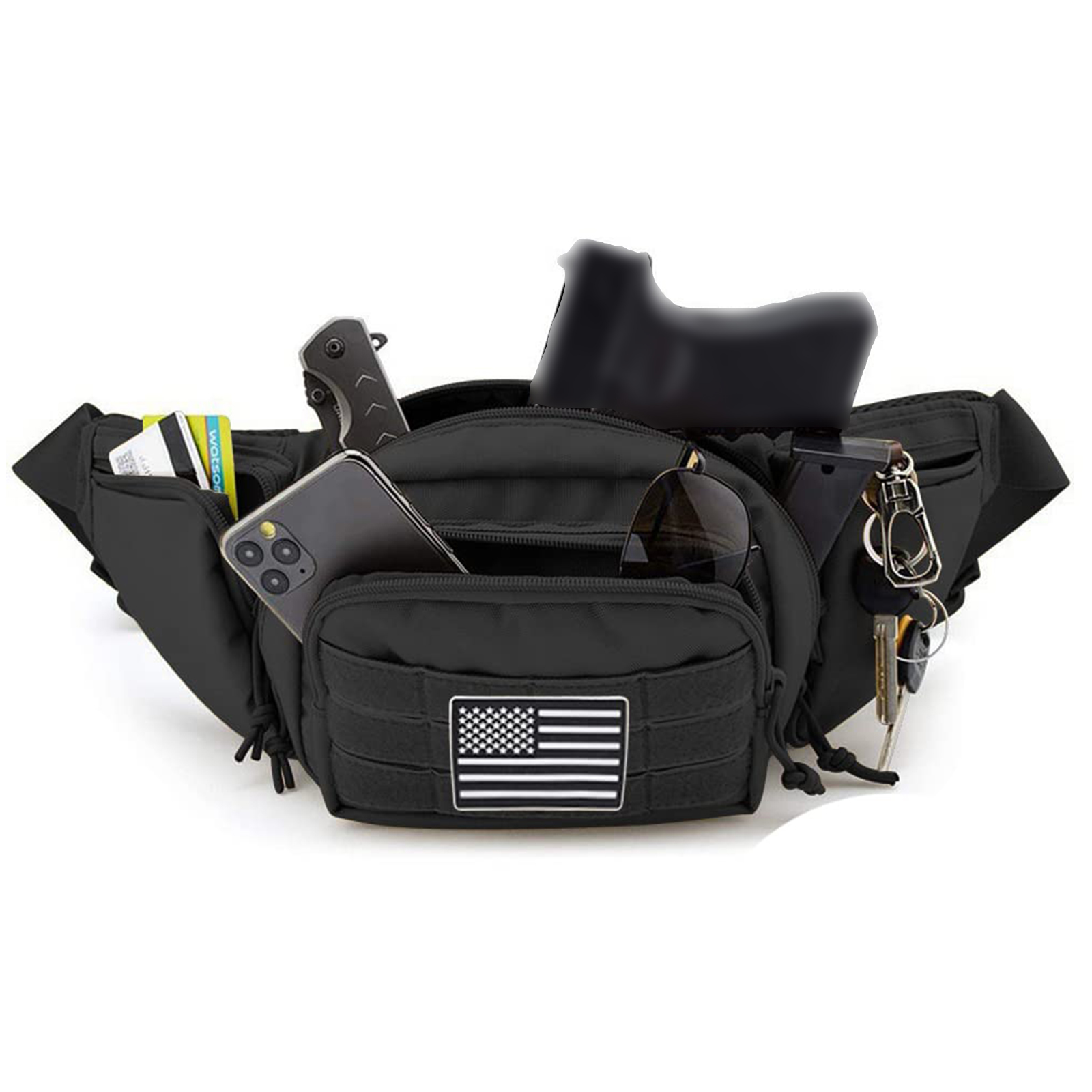 Tactical Fanny Pack Gun Holste – Edc Pistol Carry Bag recenzja i cena