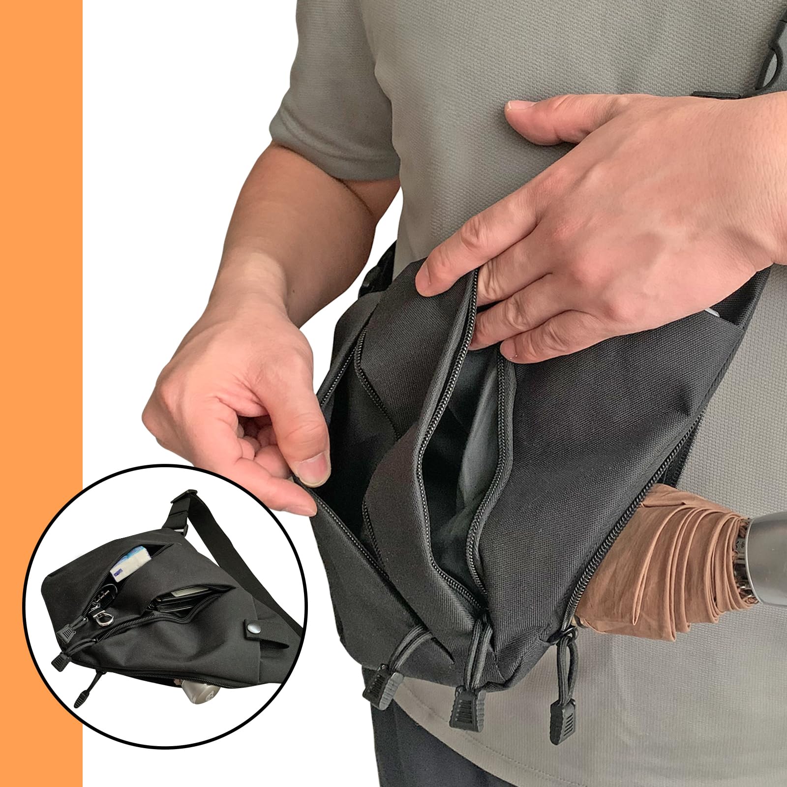 Tactical Crossbody Sling Bag E – Edc Pistol Carry Bag recenzja i cena