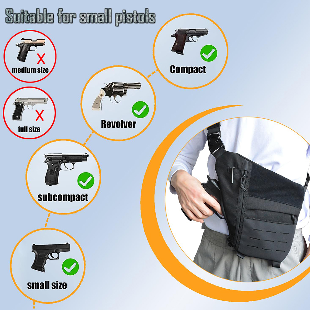 Tactical Bag Concealed Gun Bag – Edc Concealed Carry Backpack recenzja i cena