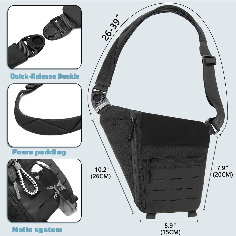 Tactical Bag Concealed Gun Bag – Edc Concealed Carry Backpack recenzja i cena