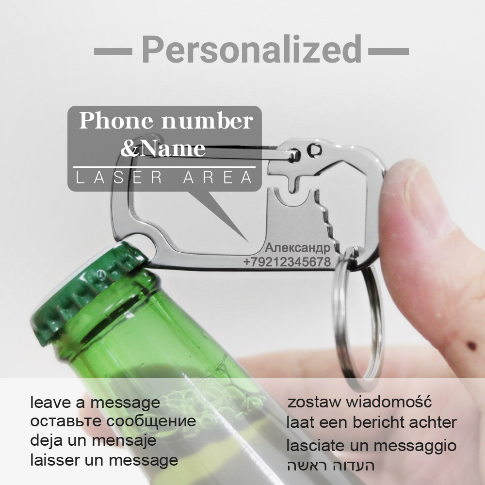 Personalized Name Number Keych – Bottle Opener Keyring recenzja i cena
